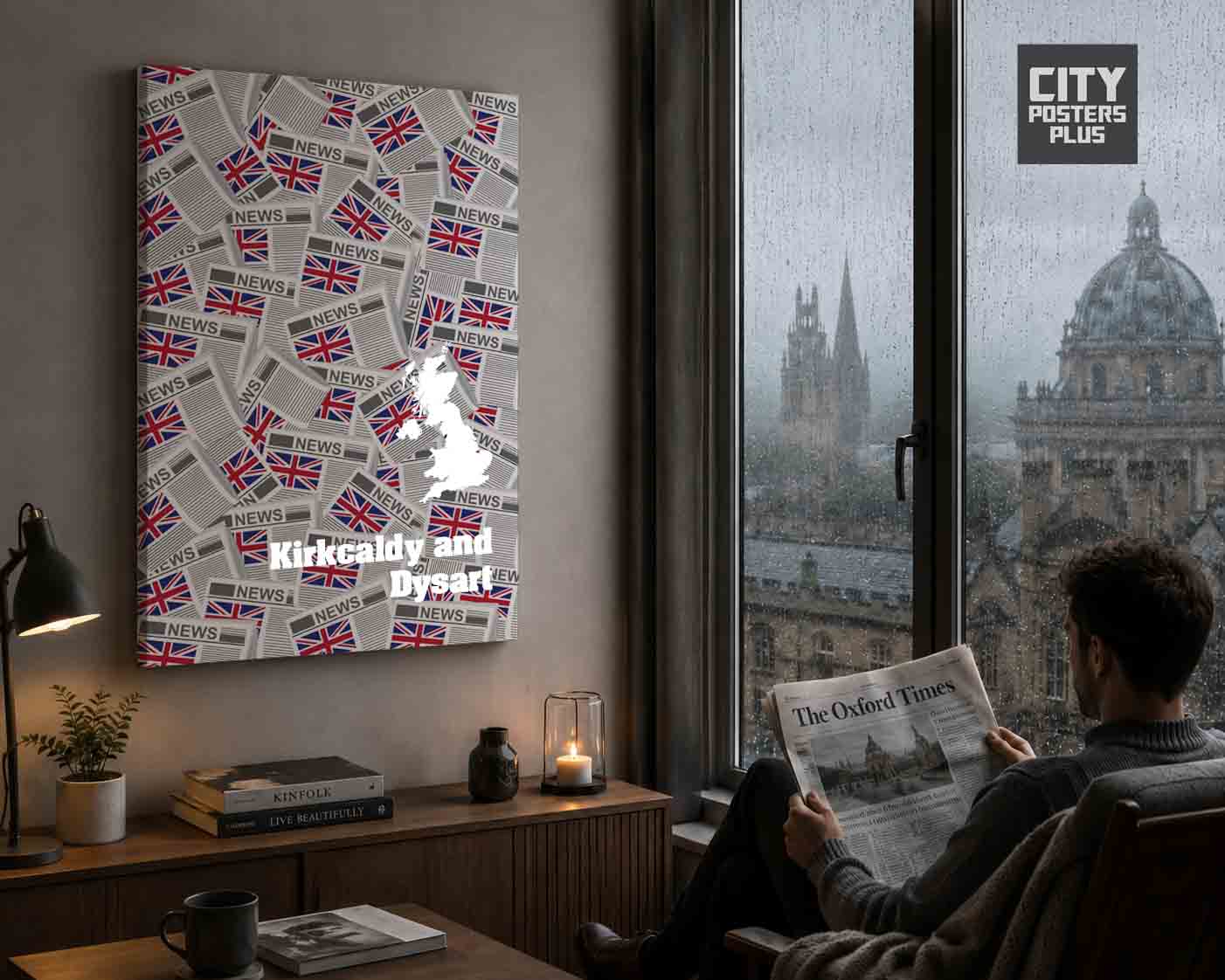 Kirkcaldy and Dysart Newspapers Canvas Wrapped | 360 Images Plus