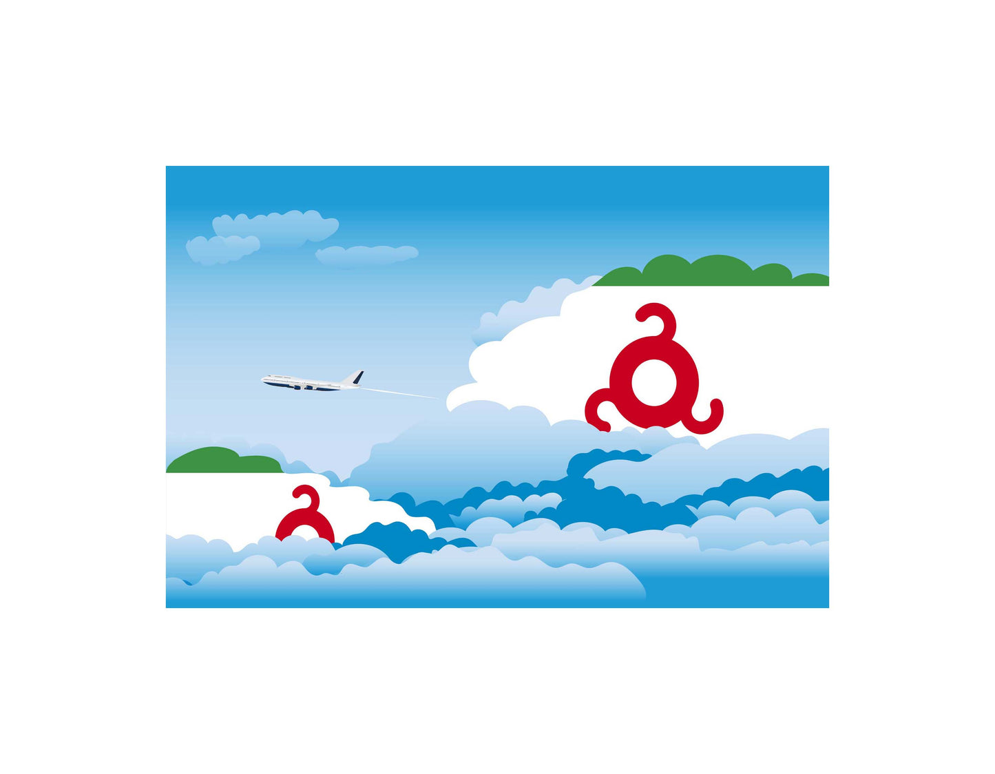 Ingushetia Day Clouds Canvas Print Framed